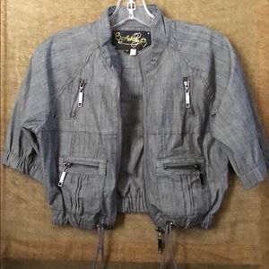 Ashley M Gray Jean little jacket